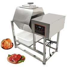 110V 70L Meat Vegetable Tumbler Marinator 360° Rotatable Marinating Machine