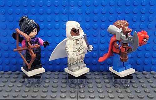 LEGO® Marvel Zombies Minifigures Blade Moon Knight Zombie Hunter Spidey Hawkeye - Picture 4 of 24