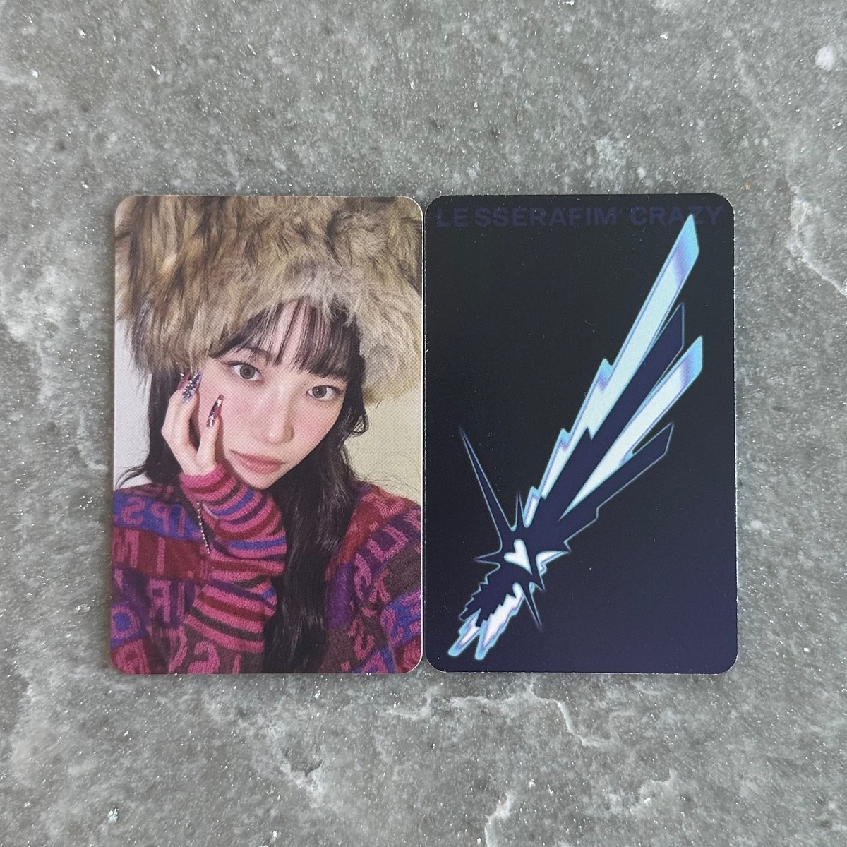 LE SSERAFIM] CRAZY / hello82 Exclusive Photocard POP-UP