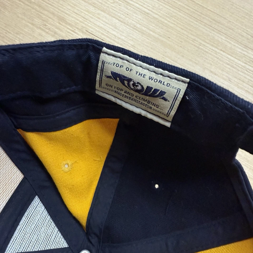 Vintage Brickyard 400 Hat Cap 2002 NASCAR Colorblock Strapback Top Of The World - Image 4 of 4