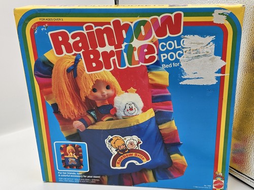 1983 Rainbow Brite Farbe Taschen Bett für Rainbow Brite