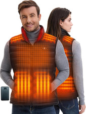 Heated Vest for Men,Heated Jackets for Men and Women with 16000Mah Battery Pack,