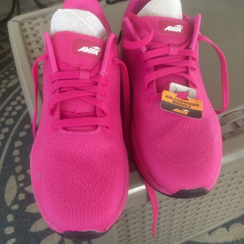 Avia Damen-Schnürschuhe luftgepolsterte Zwischensohle rosa sportlich Low-Top Sneakers: 6-11 - Bild 6 von 6