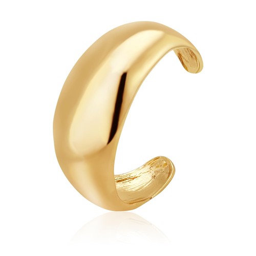 Gold Cuff Bracelets for Women Hammered Irregular Cuff Bracelet Chunky Adjustable - Picture 1 of 7