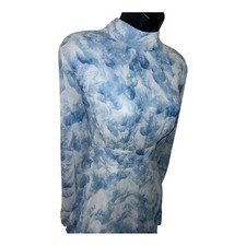 Elegant Long Sleeve Dress. Size one XL mock neck mother of the bride