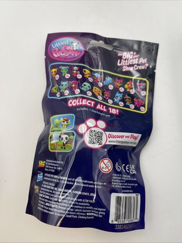 Bolso ciego Littlest Pet Shop LPS Gen 7 luz negra para mascotas delfín SELLADO - Imagen 2 de 4