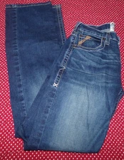 ARIAT Men’s M7 Slim Fit Straight Leg Medium Wash Jeans Size 29X35