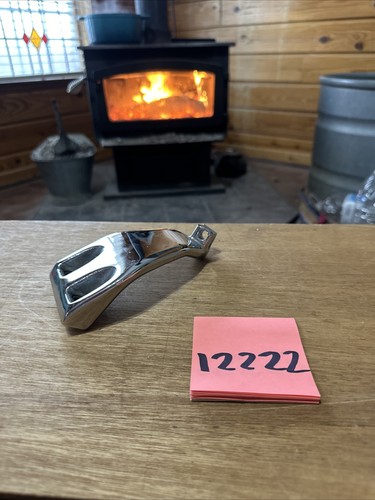 harley dyna 91-17 left side mid control chrome oem foot peg mount bracket 1991 - Picture 2 of 24