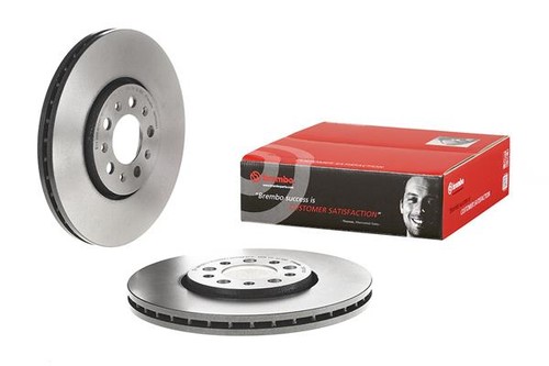 2x Brake Discs Pair Vented Front 288mm 09.7010.21 Brembo Set 1J0615301 Quality - Picture 2 of 9