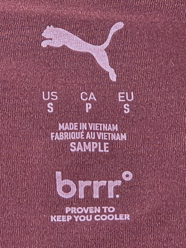 Top Pullover Puma 1/4 Cremallera Mujer Pequeño Rubí Brillo YOU-V UPF 50+ brrr Cooling - Imagen 6 de 12