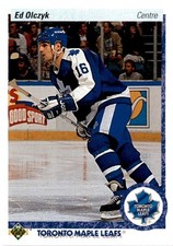 1990-91 Upper Deck #222 Ed Olczyk Toronto Maple Leafs