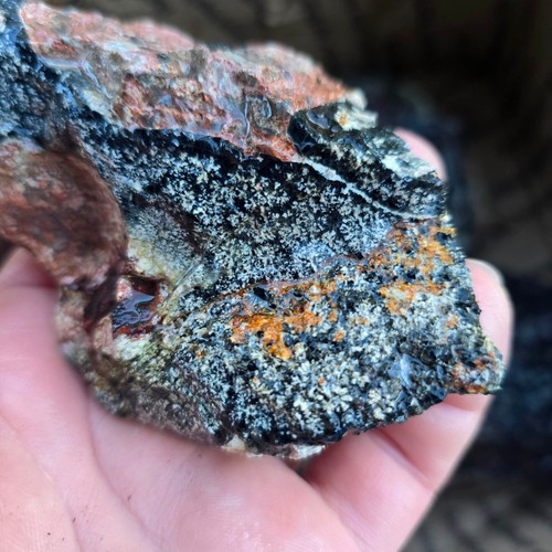 Flower Obsidian Rough Flatrate – Cutting Sizes Variety – Mexico 13 Lbs - Picture 5 of 9