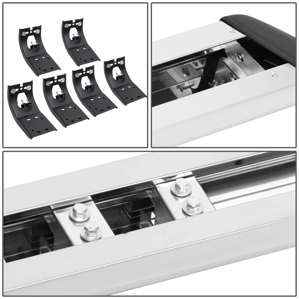 For 09-24 Dodge Ram 1500 2500 3500 Crew Cab 5.5" SS Side Step Bar Running Boards - Image 4 of 4