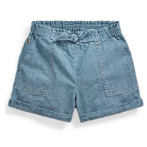 POLO RALPH LAUREN AUTHENTIC GIRLS BRAND NEW ORIGINAL JEANS SHORTS Size 5, NWT - Picture 4 of 9