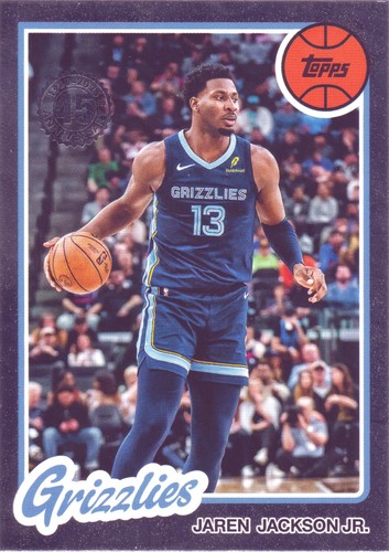 Jaren Jackson Jr. – 2025-26 Topps Basketball · 1980 81 Topps Basketball #80BK-41 Jaren Jackson Jr.