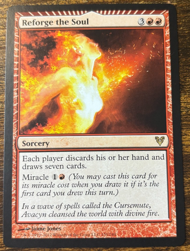 Magic the Gathering MTG- Reforge the Soul- NM- 151/244- Avacyn Restored - Picture 3 of 3