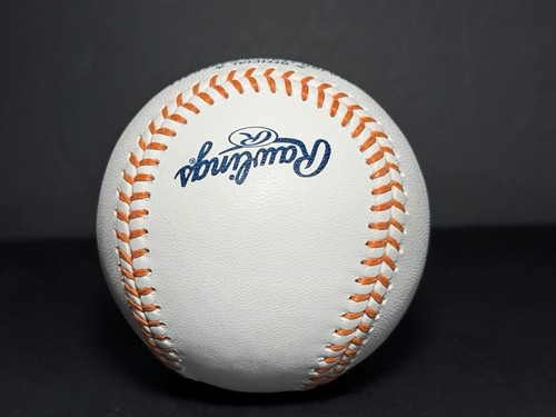 Home Run Derby X Game Ball 2025 Orange Seams Kauffman 9/13/25 Rawlings MLB - Picture 6 of 8