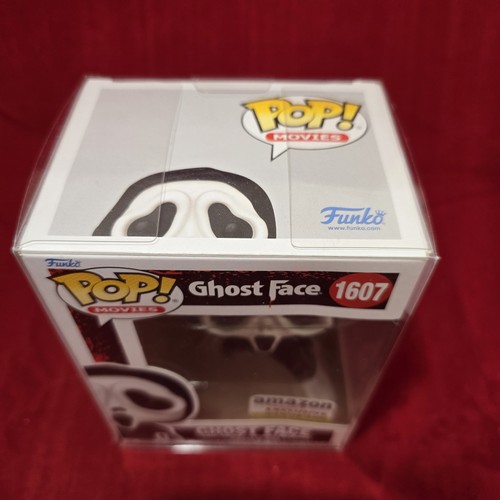 Funko Pop! Movies - Scream: Ghost Face #1607 Glow GITD Amazon Exclusive - Picture 5 of 6