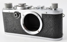 Ernst Leitz Wetzlar Leica If 1f Black Dial Film Camera Leica If Black Dial Film
