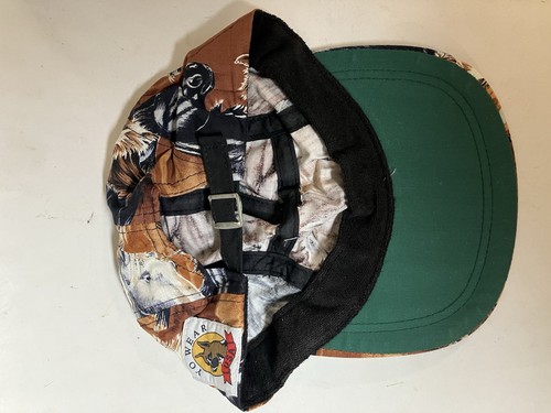 Vintage Yo Wear Maxx Boxer 5 Panel Mütze Skater Neu aus altem Lagerbestand Pferd Design 100 % Baumwolle - Bild 3 von 3