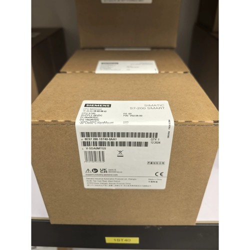 New Siemens 6ES7288-1ST40-0AA1 6ES7 288-1ST40-0AA1 SIMATIC S7-200 SMART CPU ST40 - Picture 12 of 18