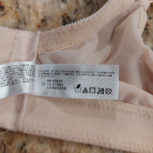 Sujetador minimizador sin cables Wacoal 852210 efectos visuales 40DDD desnudo/beige/arena - Imagen 16 de 21