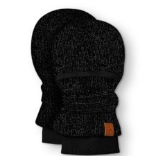 Goumi Stay On Baby Mitts - Knit NWT 3-6 months Shadow