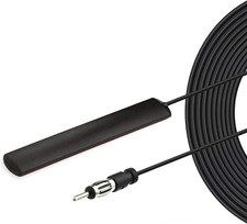 Bingfu Car Stereo FM AM Radio Antenna Adhesive Hidden 1 Pack