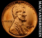1944 Lincoln Wheat Cent- Red- Choice Gem Brilliant Unc+++++ Luster #J3463