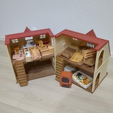 Sylvanian Families House, 2-story, 2 buildings, and First Bakery Set