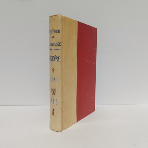 Édition ORIGINALE - HISTOIRE DE PARIS ILLUSTRÉE De Villefosse RELIURE VÉLIN 1948 - Bild 2 von 10