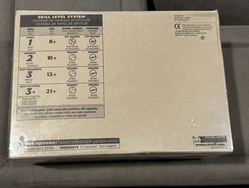 Revell Ferrari 612 Scaglietti Modellbausatz im Maßstab 1:24 #85-2896. **Neu, versiegelter Karton** - Bild 2 von 3