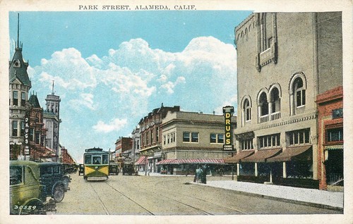 ALAMEDA, CALIFORNIA, LOT OF 25 VINTAGE POSTCARDS (EL6) - Bild 21 von 24
