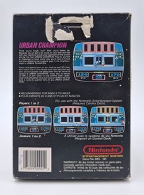 Urban Champion - Nintendo NES - Complet - NTSC-U/C US USA CAN CANADIAN