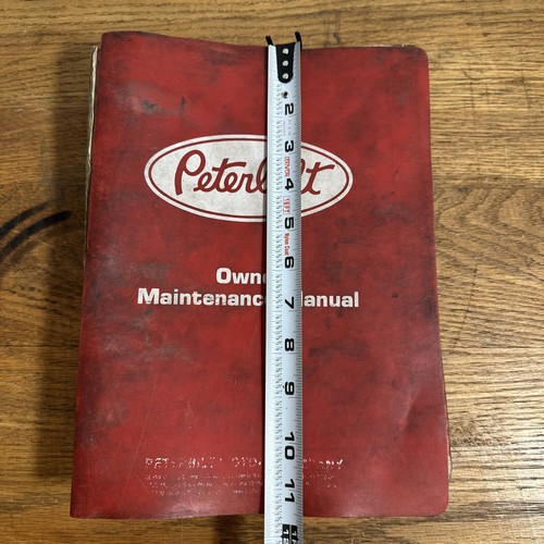 Peterbilt Manuale Manutenzione Proprietario Cat. n. 5233 Revisionato 2-1983 LEGGI - Foto 17 di 18