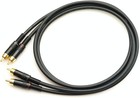 MOGAMI 2534 Phosphor Bronze Red White Line 2 Pairs RCA Cable (1m) 1m
