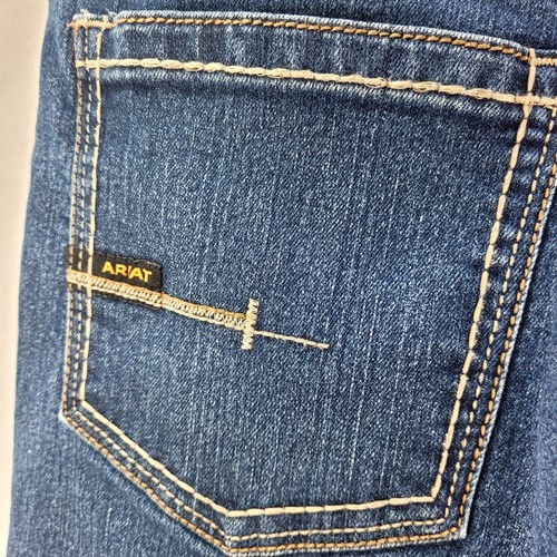 Ariat Rebar M5 Straight Leg Dark Wash Jeans Herren 36x32 - Bild 7 von 14