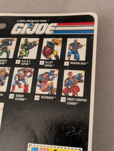 GI Joe Battle Corps FIRELY Cobra Saboteur - Figura de acción de colección 1992 en tarjeta - Imagen 16 de 17
