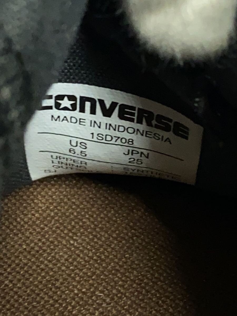 Converse High Cut Sneakers 25Cm Blk 1Sd708 LlM07 thumbnail 6