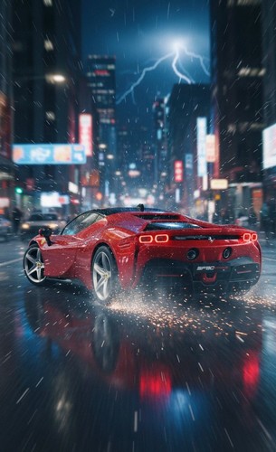 Rastar 1:14 Ferrari SF90 Stradale RC Car Remote 2.4 GHz LED Lights Red - Picture 19 of 23