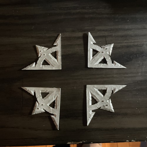 Games Workshop Warhammer Chaos Star Metal OOP Scenery 40K Terrain Icon Symbol - Bild 4 von 5