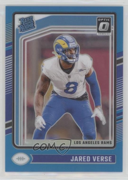 2024 Panini Donruss Optic Rated Rookie Aqua Prizm 269/299 Jared Verse #242 0j0o