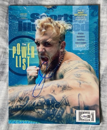 Jake Paul signed handsigniert Sports Illustrated Magazin JSA COA - Bild 1 von 5