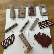 Playmobil 3666 + 3667 Kings Medieval Castle Knights SPARE PARTS