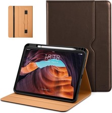 DTTO for iPad A16 11th Generation Case 11 Inch 2025, 10th Dark Brown
