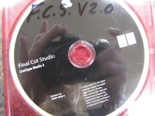 Lote (8) Apple Final Cut Studio LiveType Media, contenido de audio, DVD Studio Pro CD - Imagen 11 de 13