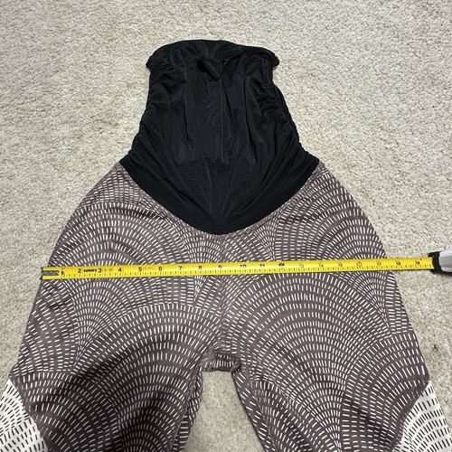 Beyond The Bump Maternity Leggings Women's M Gray Stretch Skinny Belly Panel - Picture 8 of 11