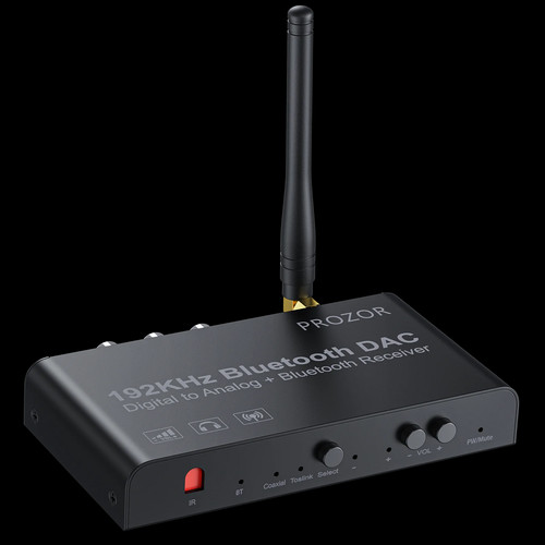 192kHz Digital zu Analog Wandler mit Fernbedienung Bluetooth-kompatibel DAC Digital - Bild 9 von 11
