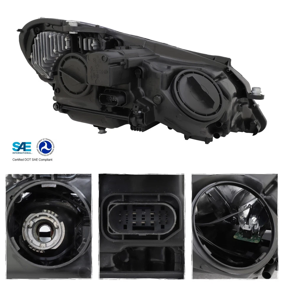 For 2010-2013 Mercedes-Benz W212 Xenon/HID Headlight w/AFS Projector Left Driver Foto 3 de 3