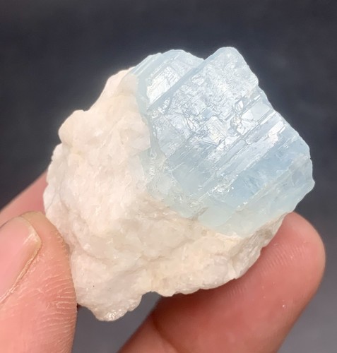 35 Grams Blue Aquamarine Specimen From Skardu Mine GB Pakistan. - Picture 1 of 8